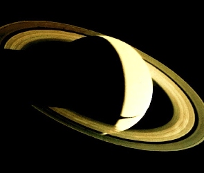Saturn, Casiniego, Szczelina, Pierścienie