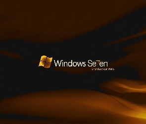 Brązowe, Seven, Windows, Smugi, Złoto
