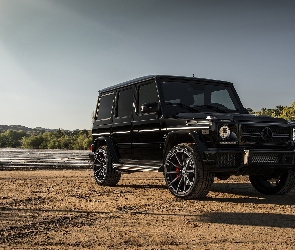 Mercedes Benz, G63, Góry, Droga, Lasy, AMG