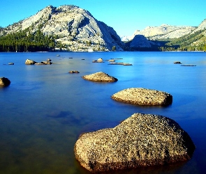 Jezioro, Kamienie, Góry