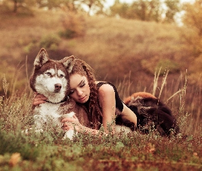 Dziewczyna, Husky