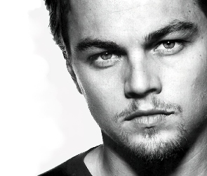 jasne oczy, bródka, Leonardo DiCaprio