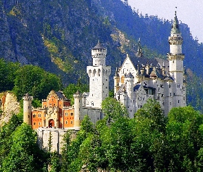 Zamek Neuschwanstein, Niemcy, Bawaria