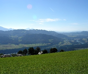 Góry, Łąka, Wiosna