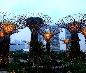 Singapur, Marina Bay Sands, Ogród, Hotel