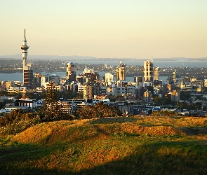 Auckland, Panorama, Nowa Zelandia