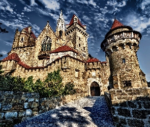Zamek Kreuzenstein, Austria