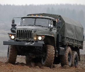 Ciężarówka, 4320-10, Ural, Wojskowa