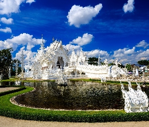 Świątynia Wat Rong Khun, Tajlandia, Biała
