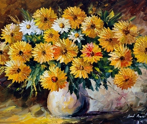 Astry, Wazon, Leonid Afremov