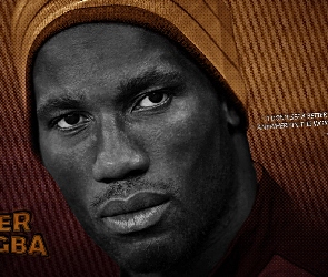 Didier Drogba, czapka, sportowiec, mężczyzna, piłkarz