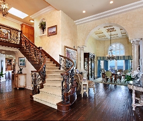 Salon, Schody, Hol