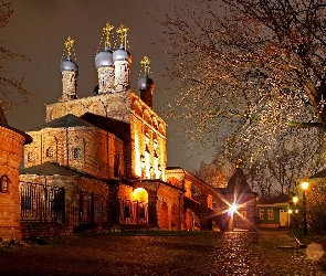 Kościół, Cerkiew, Moskwa, Rosja, Prawosławny