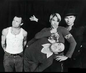 Red Hot Chili Peppers, kapelusz, tatuarze, zespół