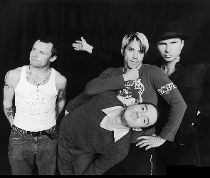 kapelusz, tatuarze, Red Hot Chili Peppers, zespół