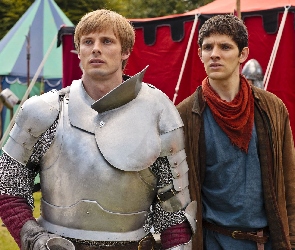 Przygody Merlina, Artur - Bradley James, Merlin - Colin Morgan, The Adventures of Merlin, Serial