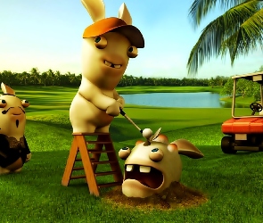 Rayman Raving Rabbids, Gra