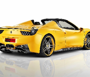 Ferrari, Żólty, Italia, 458 Spider