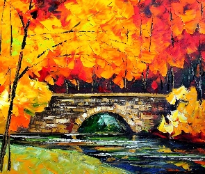 Jesień, Leonid Afremov