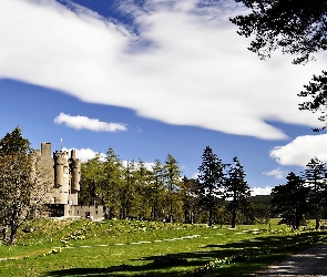 Obłoki, Park, Zamek, Culzean