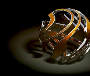 Spirala, 3D, Kulista