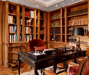 Biblioteka, Wnętrze