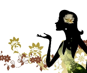 2D, Kobieta, Grafika