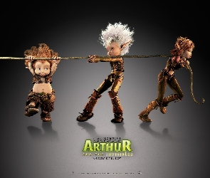 Artur i Minimki, lina, elfy, Arthur and the Invisibles