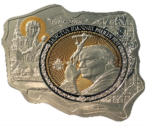 Papież, Wizerunek, Moneta, Kolekcjonerska