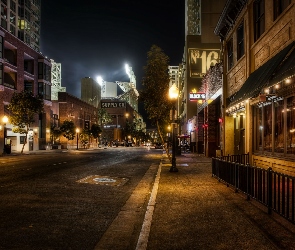 San Diego, Miasta Nocą
