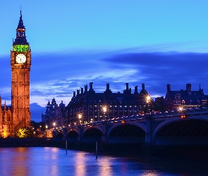 Big Ben, Westminster Bridge, London, Westminster Palace