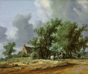 Salomon, Obraz, Na Wsi, van Ruysdael