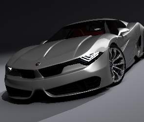 BMW M9, przód