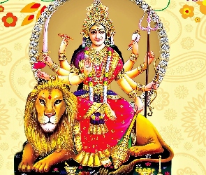 Ambe, Durga, Hinduska, Bogini, Mata Ji