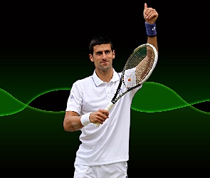 Novak Djokovic, sport, rakieta tenisowa, tenis