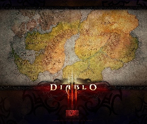 Diablo 3, Mapa