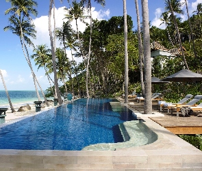Kurort, Basen, Wyspa, Koh Samui, Południowa Tajlandia, Hotel