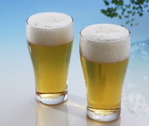 Piwo, Szklanki