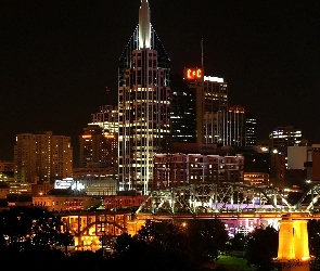 Stany Zjednoczone, Noc, Miasto, Nashville
