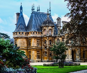 Dwór Waddesdon Manor, Anglia, Rezydencja, Hrabstwo Buckinghamshire, Dworek