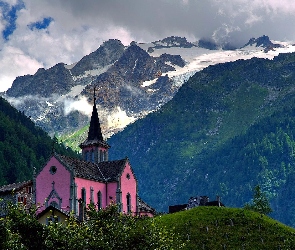 Góry, Szwajcaria, Kościół