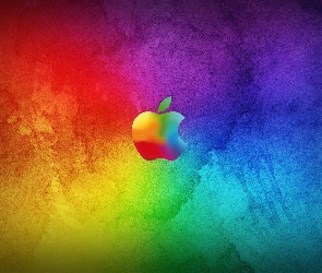 Logo, Apple, Kolorowe