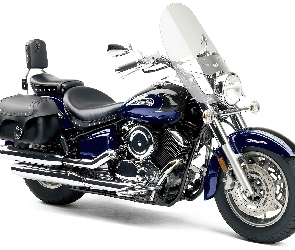 Yamaha V-Star 1100 Silverado, Chrom, Sakwy