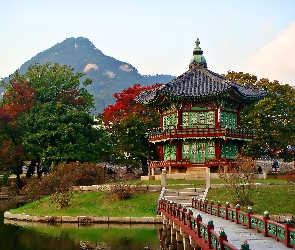 Pałac, Seul, Park, Gyeongbok