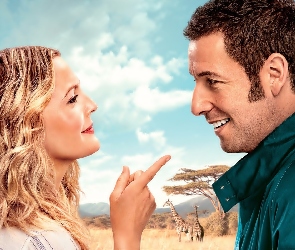 Rozmowa, Para, Adam Sandler, Drew Barrymore