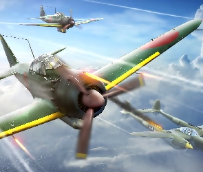 War Thunder, Samoloty