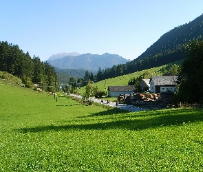 Motocykle, Austria, Góry Alpy, Tirol