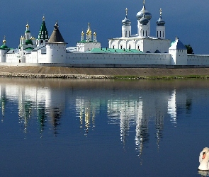 Klasztor, Makary, Jezioro, Nowogród, Łabędzie, Niżny