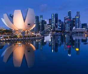 Singapur, Drapacze chmur