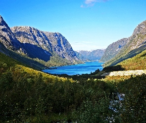 Góry, Jezioro, Las